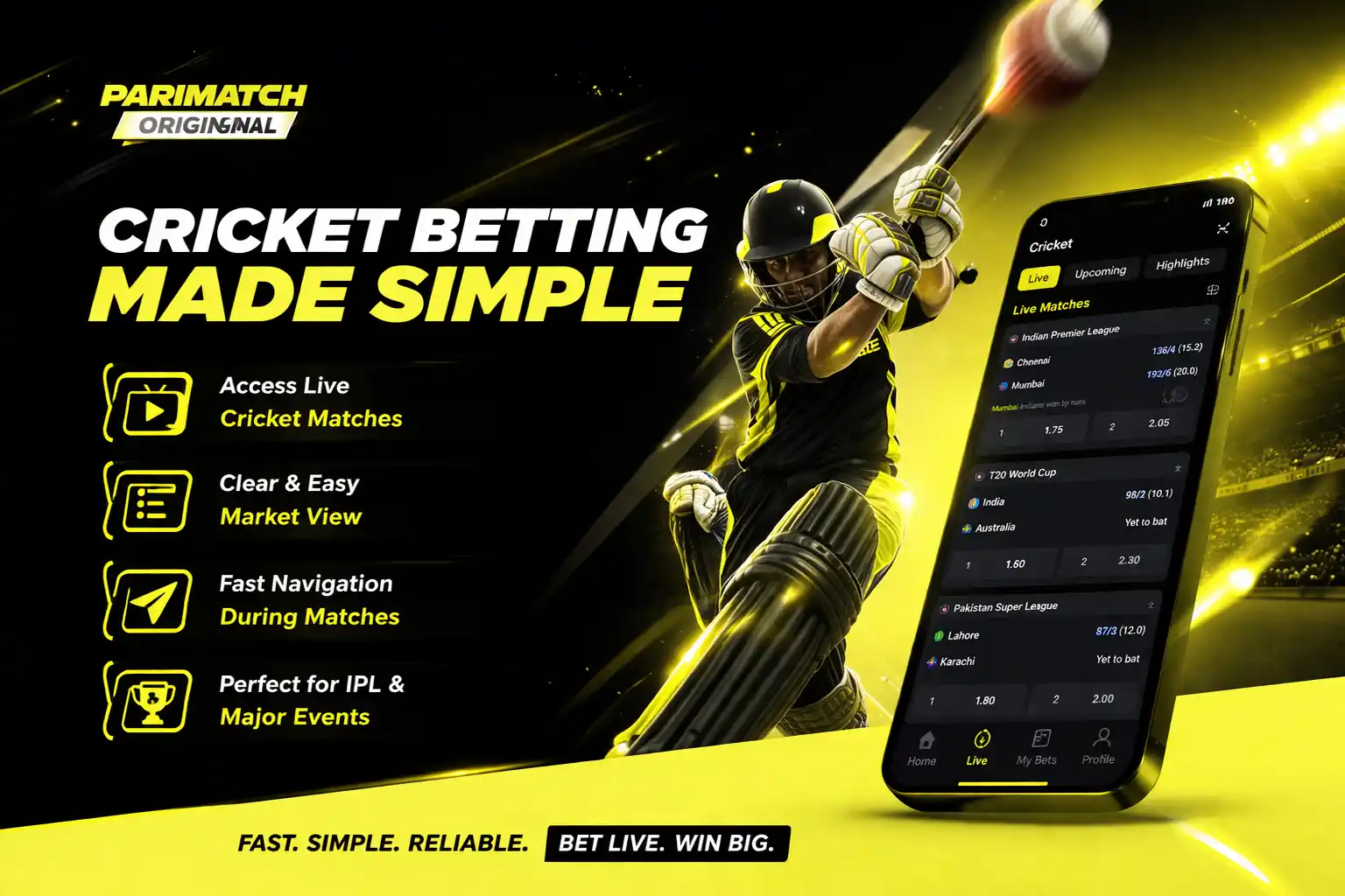 Cricket Betting Made Simple