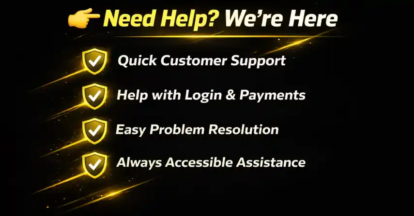 Need Help? We're Here